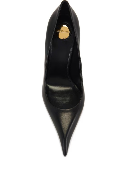 Saint Laurent Shoes - SAINT LAURENT ÉLYSÉE 105 PUMPS – BLACK LEATHER